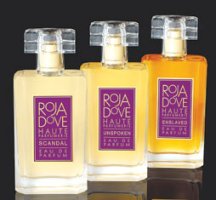 Roja Dove Scandal, Unspoken and Enslaved perfumes