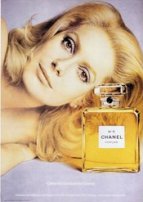 Catherine Deneuve for Chanel no. 5 perfume