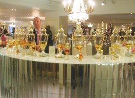 Caron Urns at Fortnum & Mason