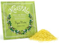 Mistral Green Fig bath salts
