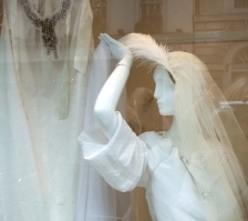 Window display at Dover Street Market, London