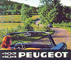 1960s Peugeot advert