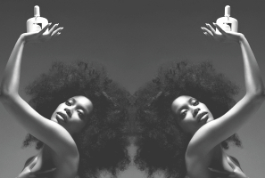 Tom Ford White Patchouli fragrance advert, Erykah Badu