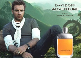 Ewan McGrefor for Davidoff Adventure cologne for men