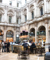 Interior courtyard, Royal Exchange, London