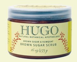 Hugo Naturals Brown Sugar & Kumquat scrub