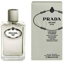 Prada Infusion d'Homme fragrance packaging