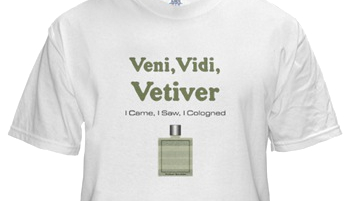 Veni, Vidi, Vetiver shirt