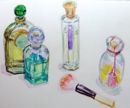 Perfume bottles