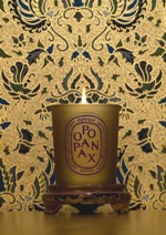 Diptyque Oponanax Bronze fragrance candle