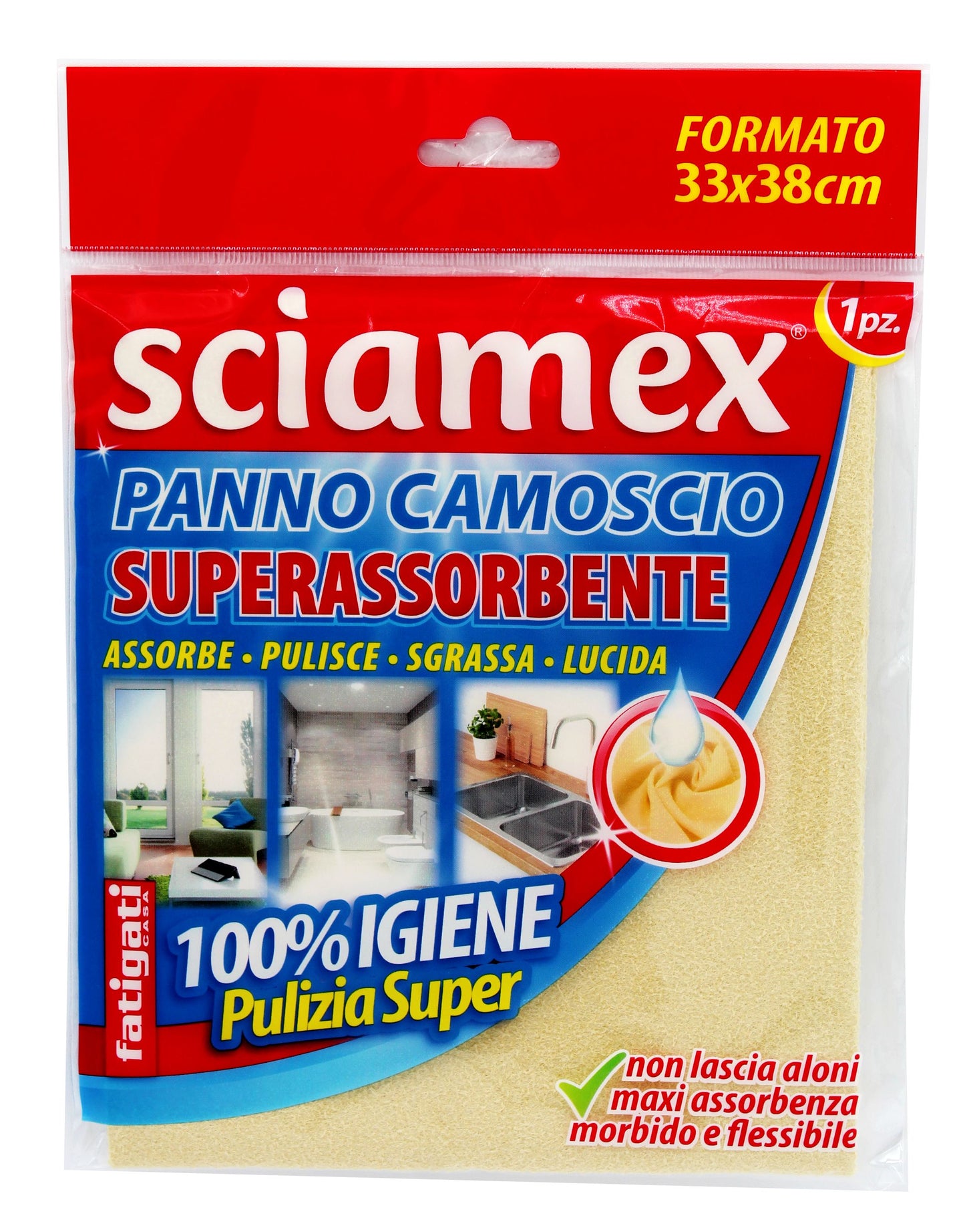 Panno Camoscio - Sciamex - 33x38cm