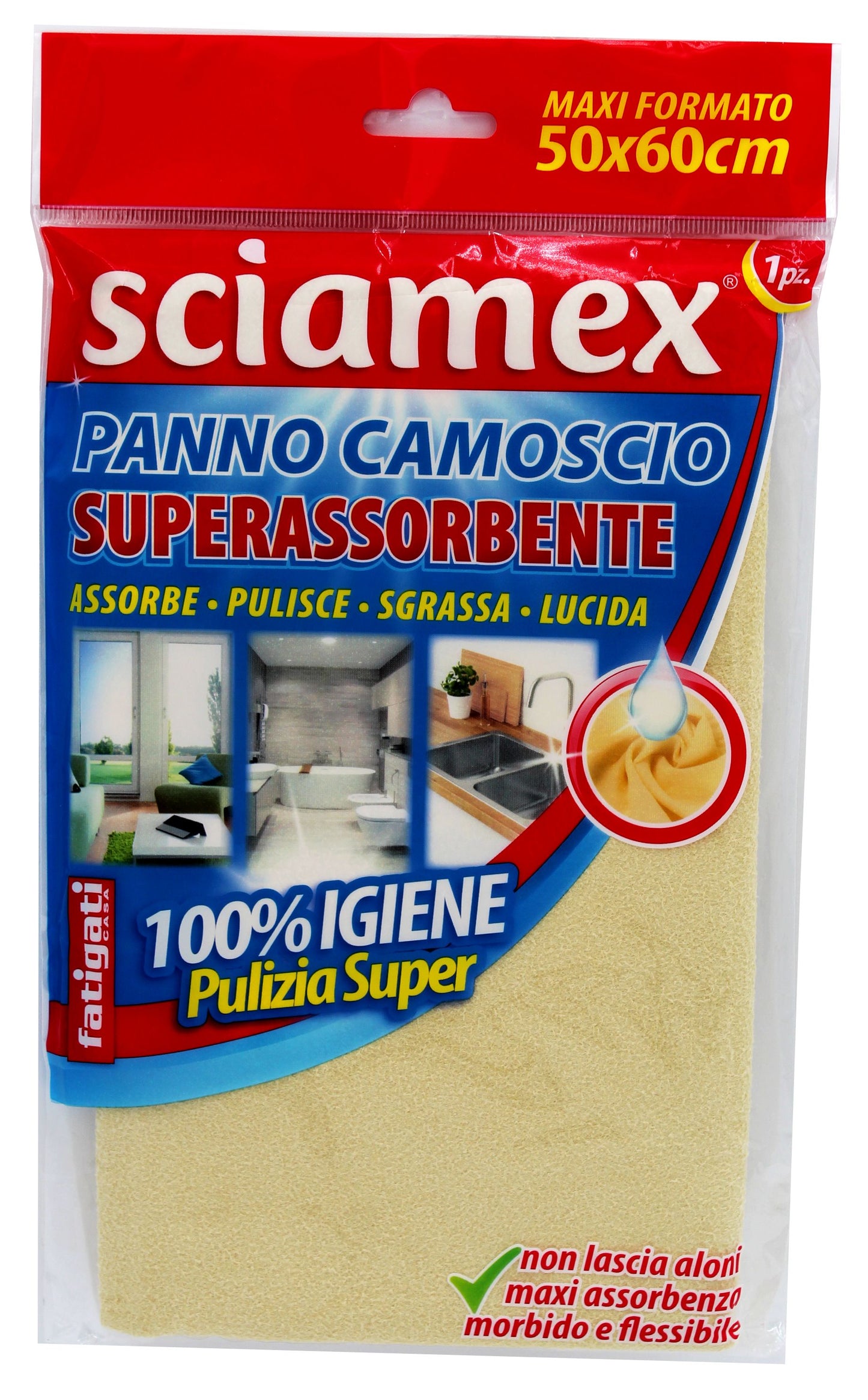 Panno Camoscio Pavimenti - Sciamex - 50x60cm