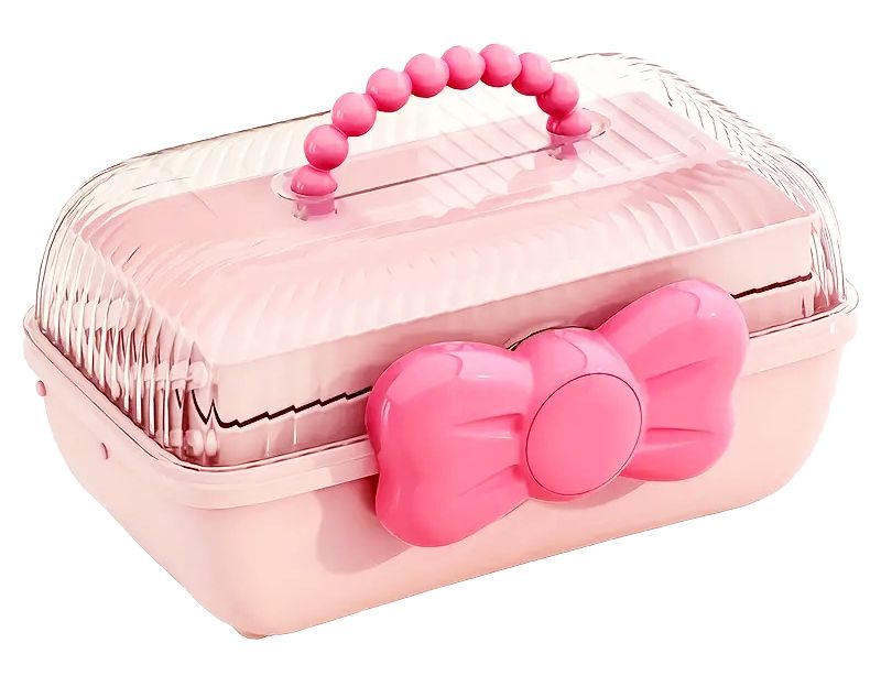 Beautycase con Scomparti - Fatigati - 28x15x15cm - Colori Misti