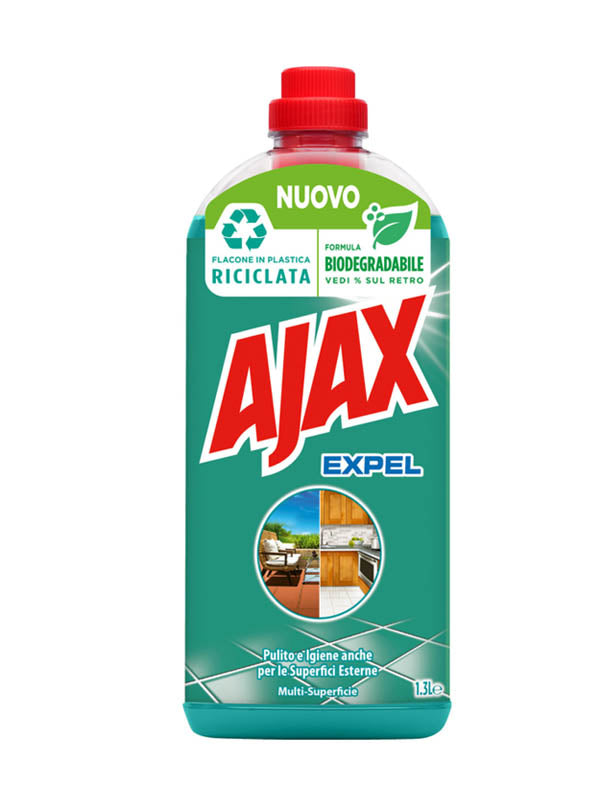 Detergente Pavimenti - Ajax - 1.250lt - Varie Profumazioni