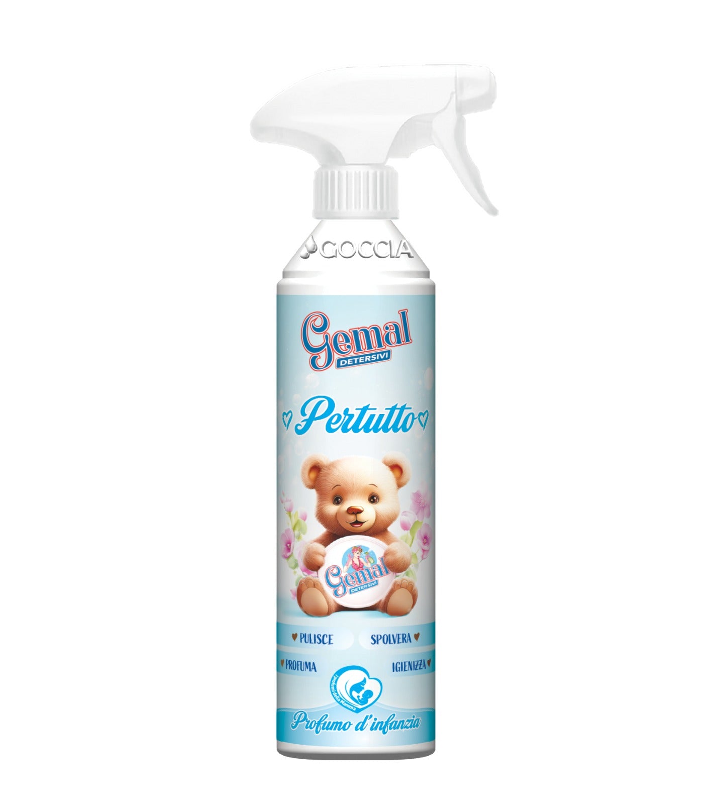 Pulitore Multiuso - Pertutto - Gemal Goccia - Profumo D'Infanzia - 500ml