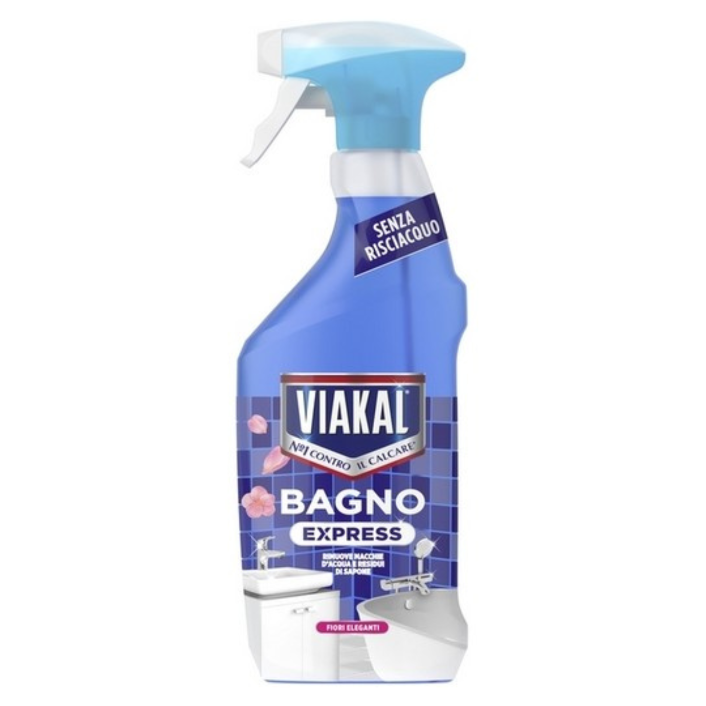 Detergente Bagno - Viakal - Bagno Express - Senza Risciacquo - 470ml - Varie Fragranze