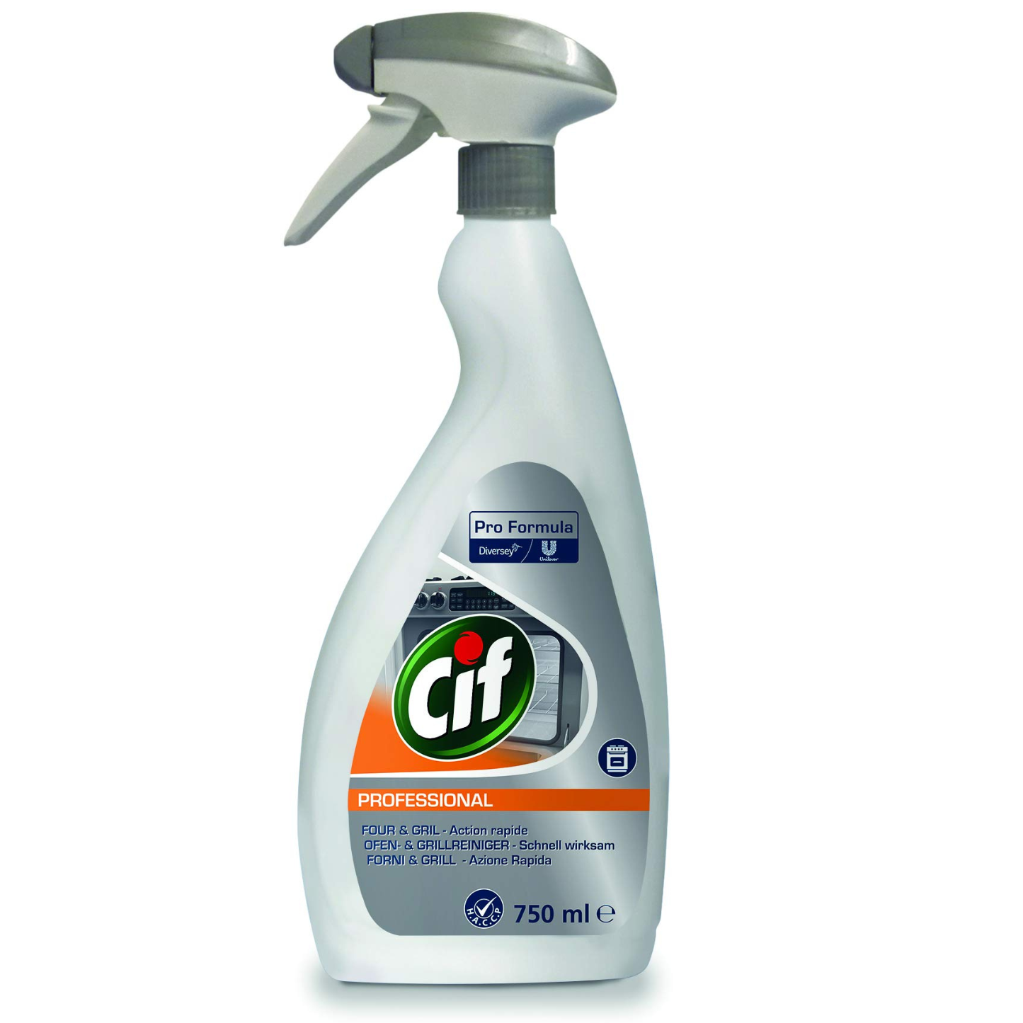 Detergente Forni e Grill - Cif - 750ml - Professional