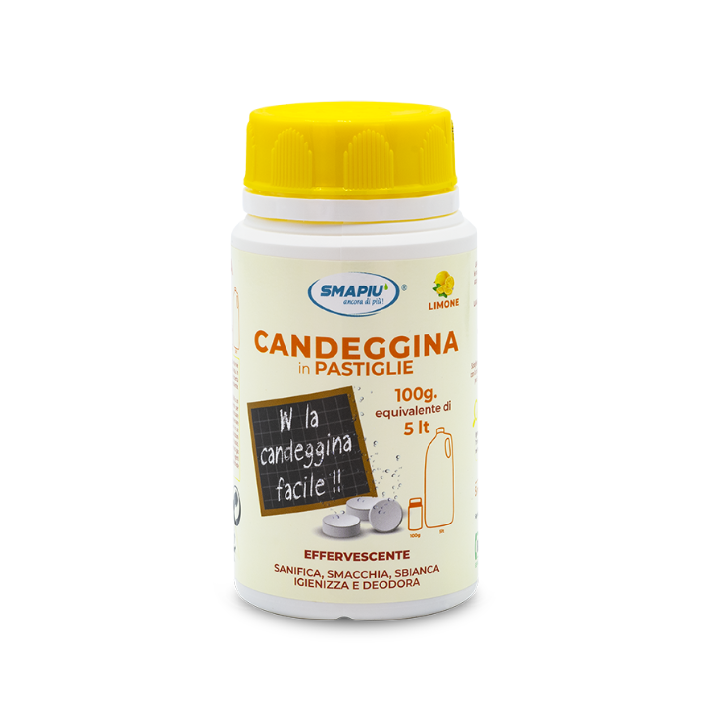 Candeggina in Pastiglie - Smapiù - 100g - Varie Fragranze