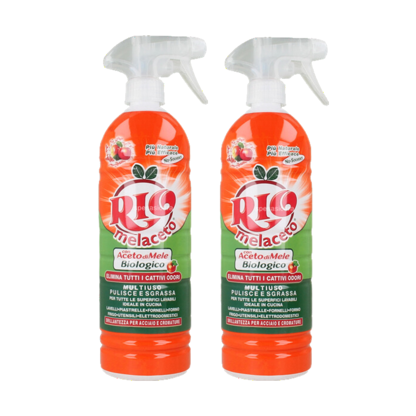 Detergente Multiuso Spray - Rio Melaceto - 2pz - 800ml x2