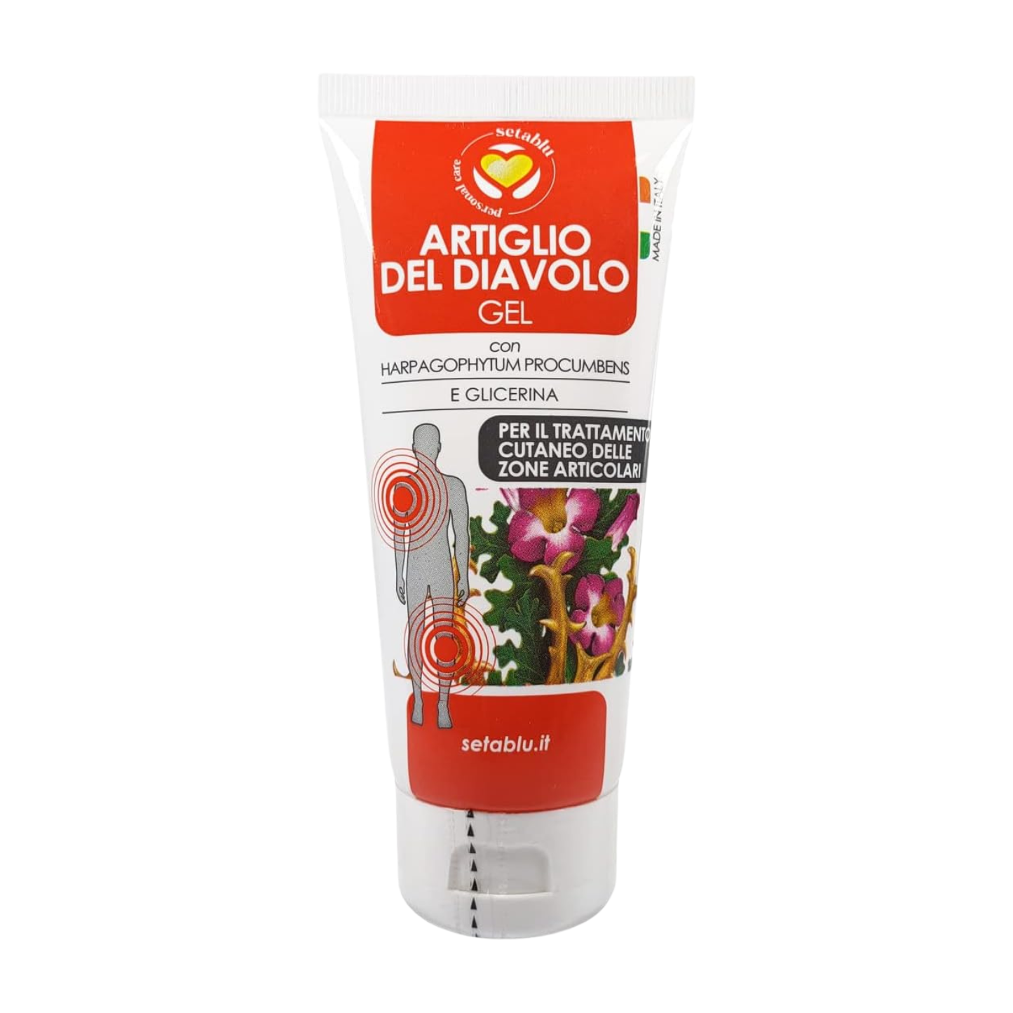 Gel Articolazioni - Artiglio del Diavolo/Balsamo di Cavallo/Calendula - Setablu - 100ml