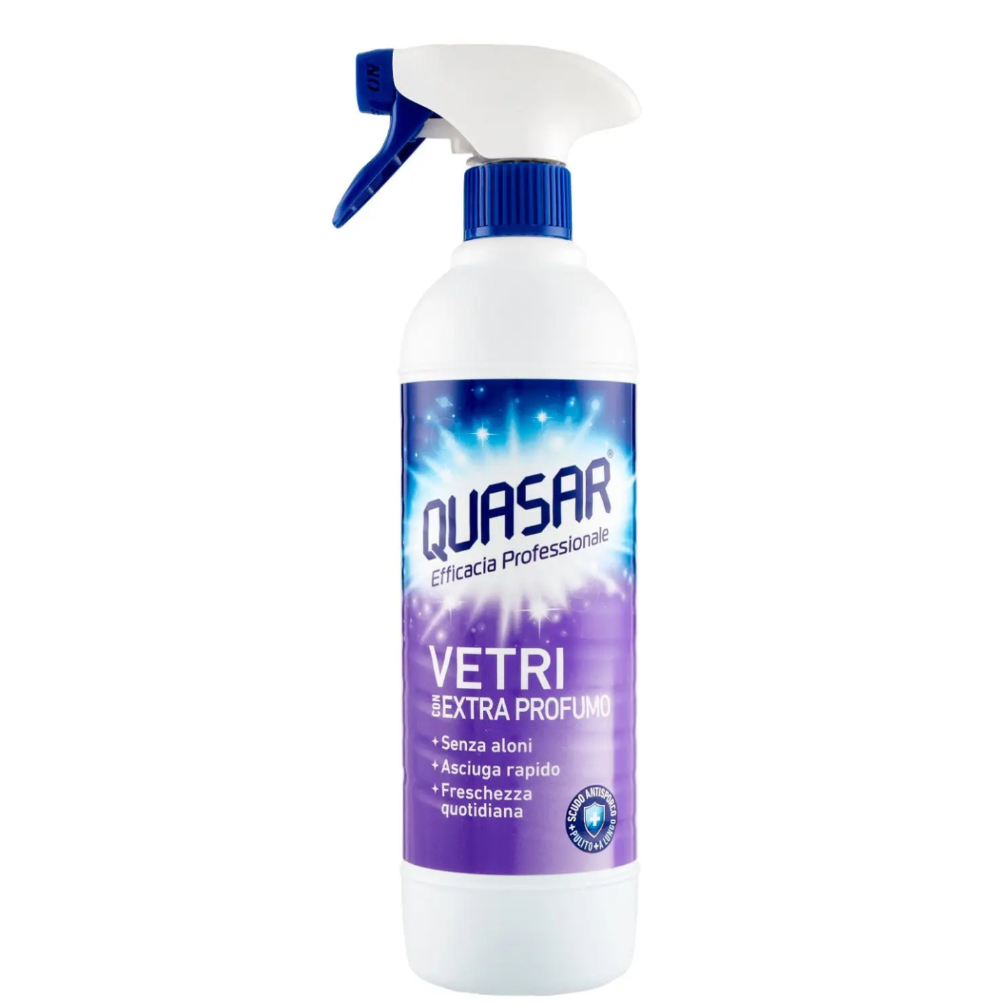 Detergente Vetri - Quasar - 580ml - con Extra Profumo