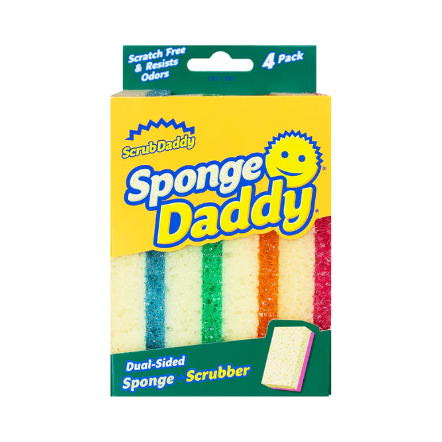 Spugna Cucina - ScrubDaddy - Sponge Daddy 4 pack