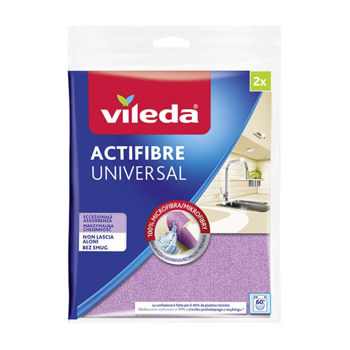 Panno Actifibre Universal - Vileda - 2pz