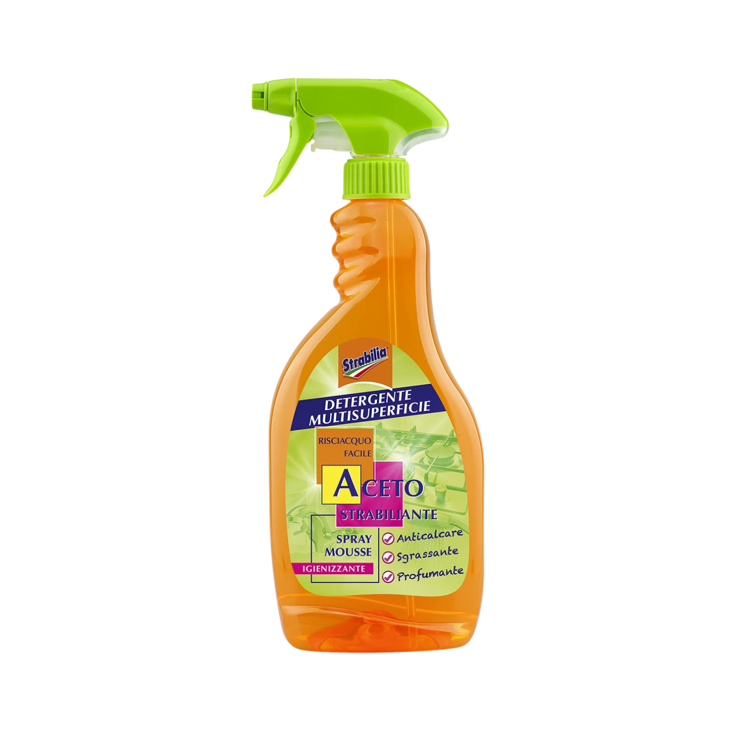 Detergente Multisuperficie Spray - Strabilia - Aceto Strabiliante - 750ml