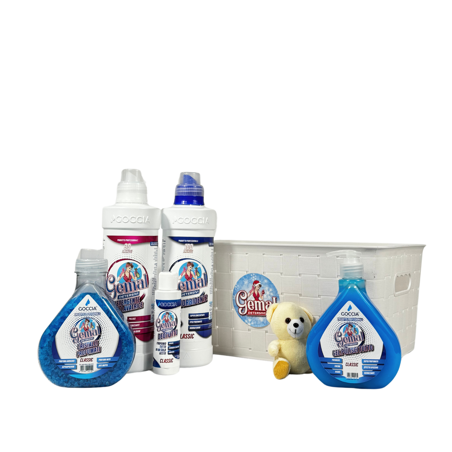 Cesto Regalo Prodotti Gemal Classic - 5 Prodotti + Omaggio