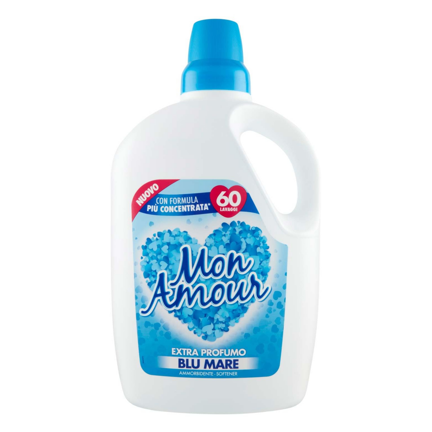 Ammorbidente - Mon Amour - Blu Mare - 60lav - 3LT