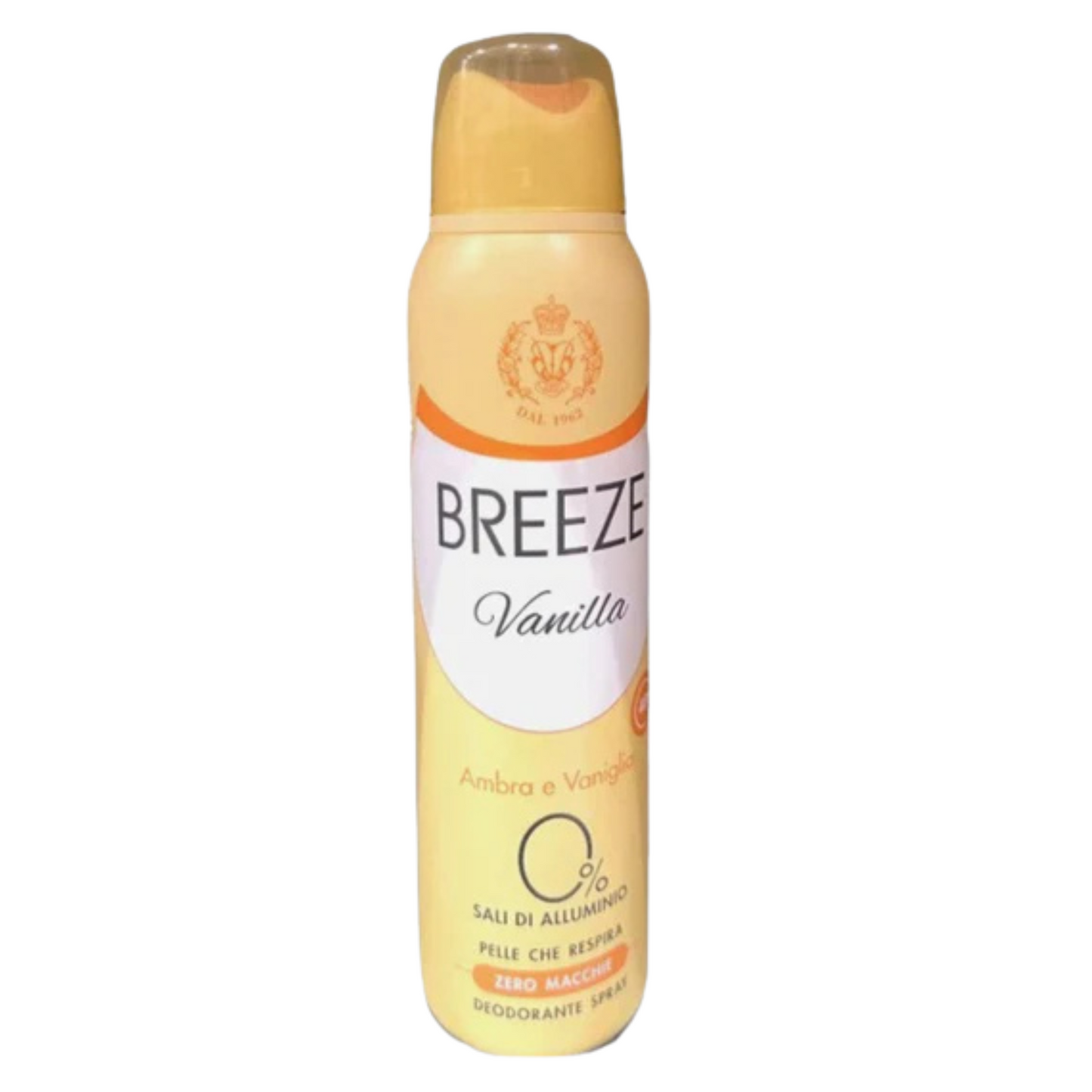 Deodorante Spray - Breeze - Ambra e Vaniglia - 150ml