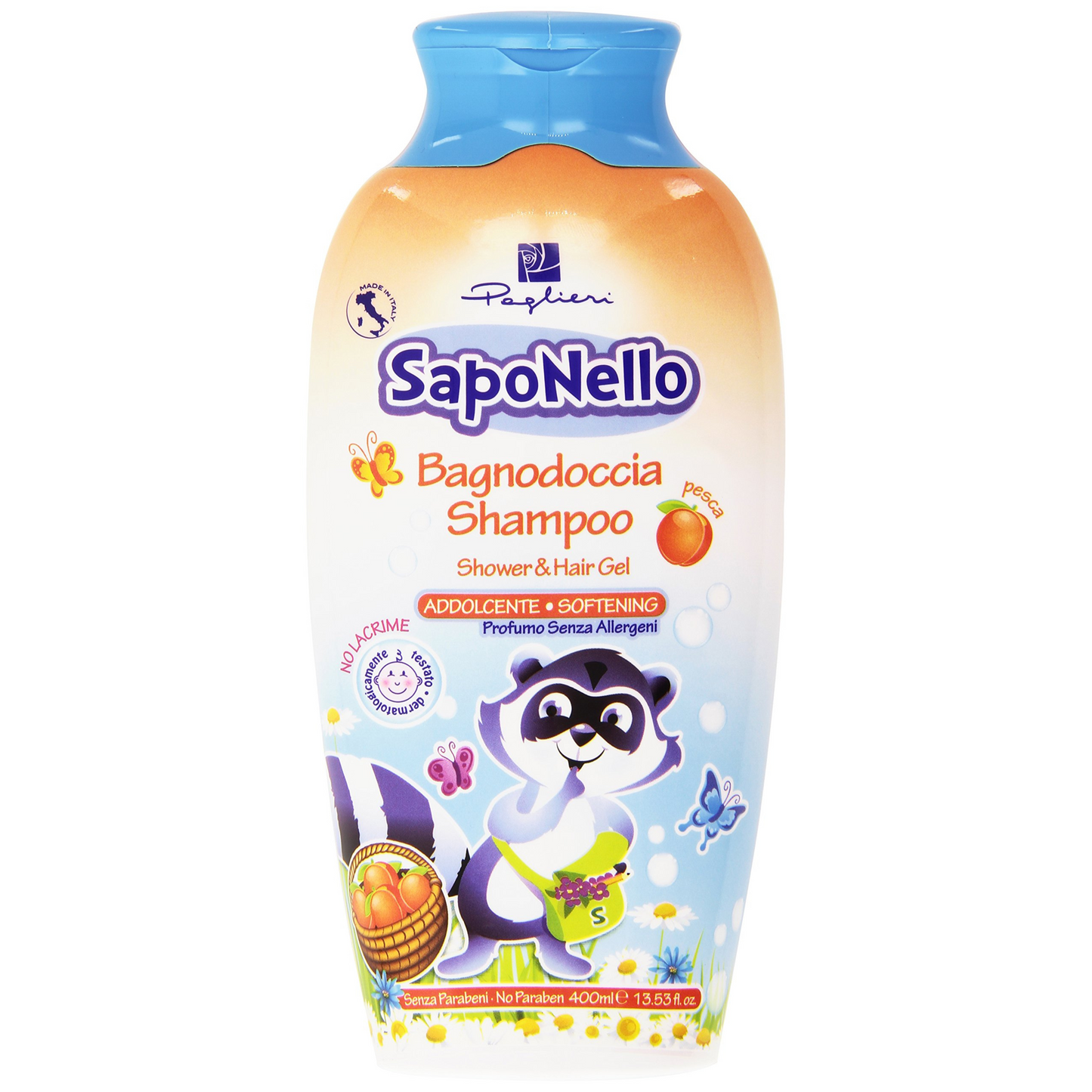 Bagnodoccia e Shampoo Baby - Saponello - 400ml - Varie Fragranze