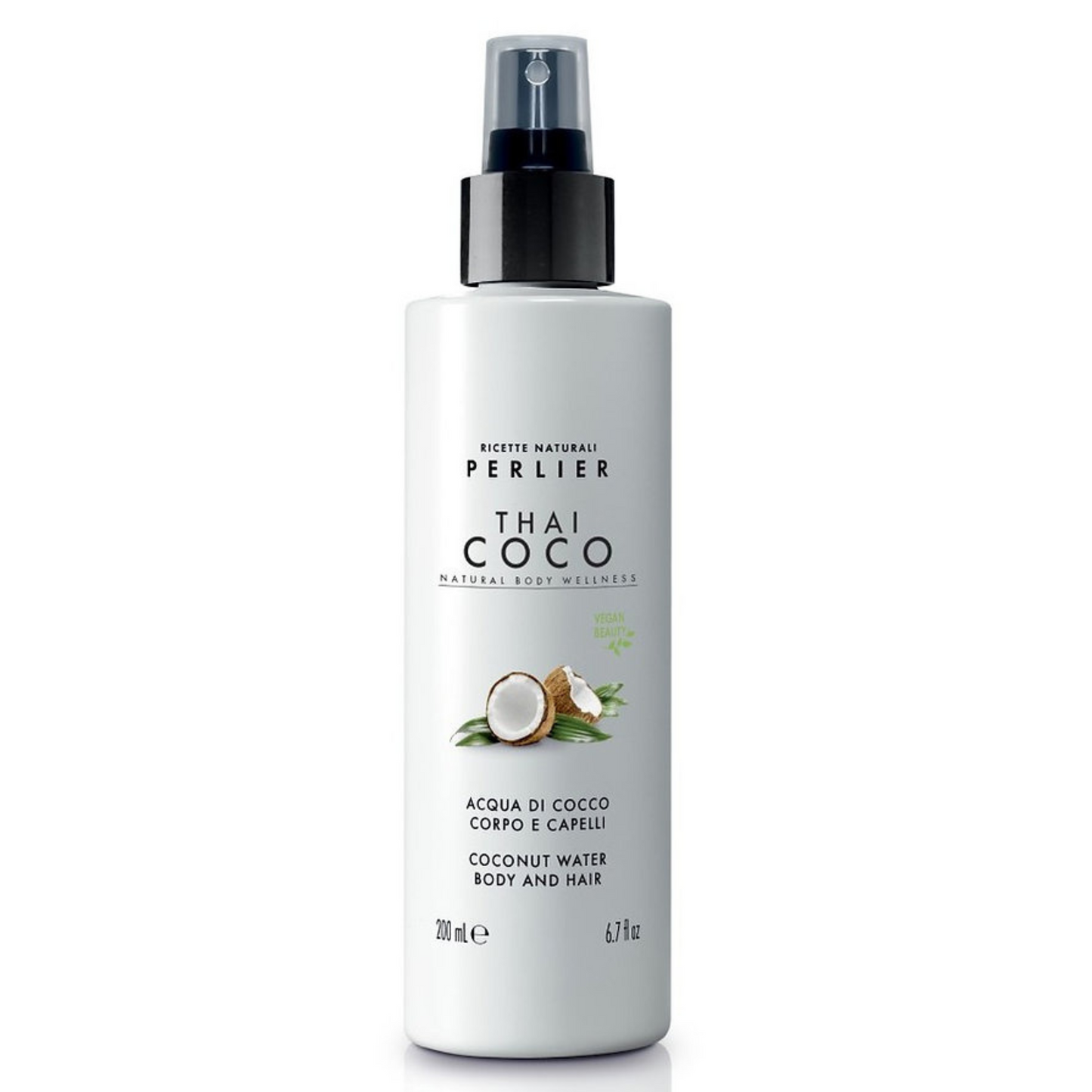 Acqua di Cocco Corpo e Capelli - Perlier - 200ml - Thai Coco - Vegan