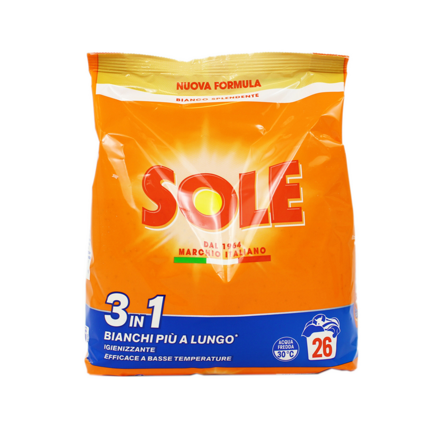 Detersivo Polvere - Sole - 1,3kg - 26 lav