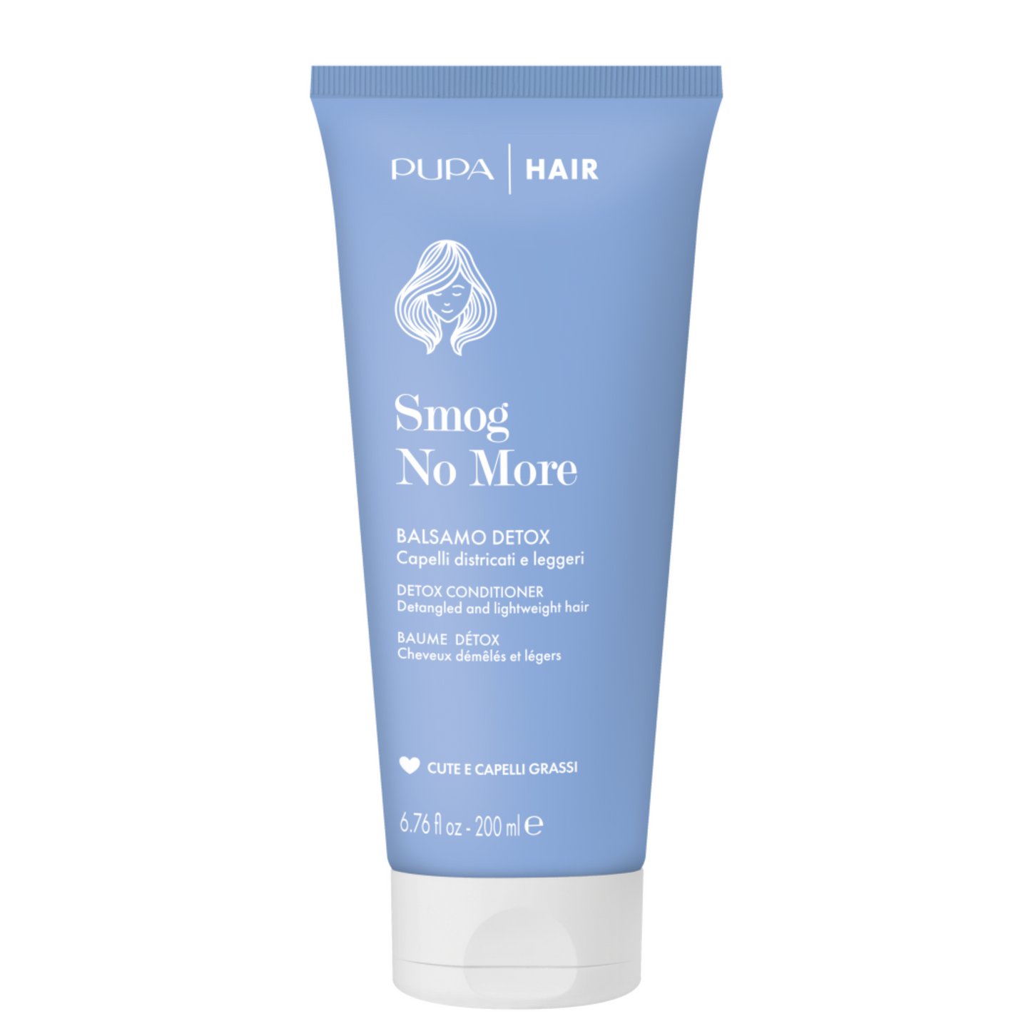 Pupa Hair - Smog No More - Shampoo/Balsamo Detox - Cute e Capelli Grassi