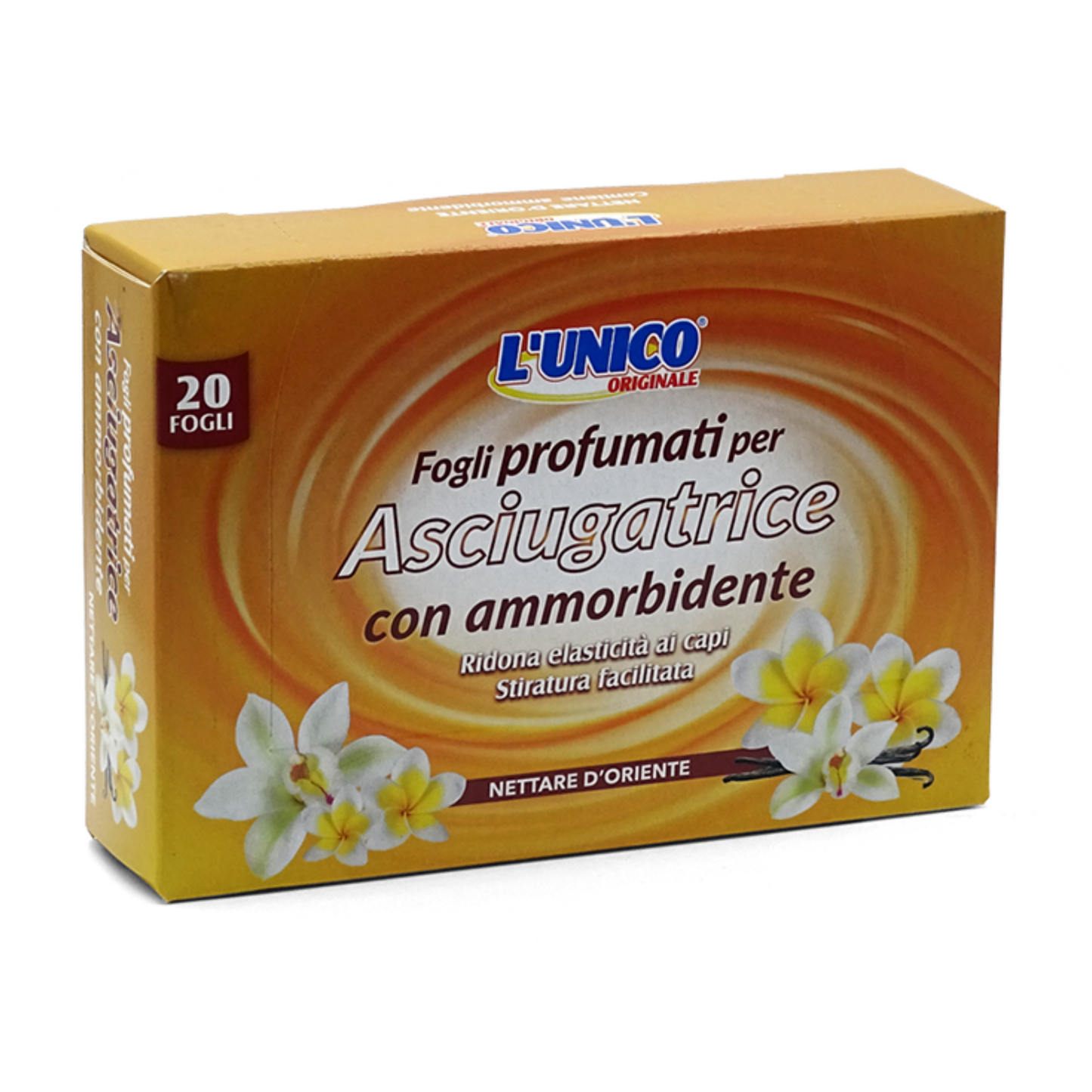 Fogli Profumati Asciugatrice con Ammorbidente - L'Unico - Varie Fragranze - 20pz