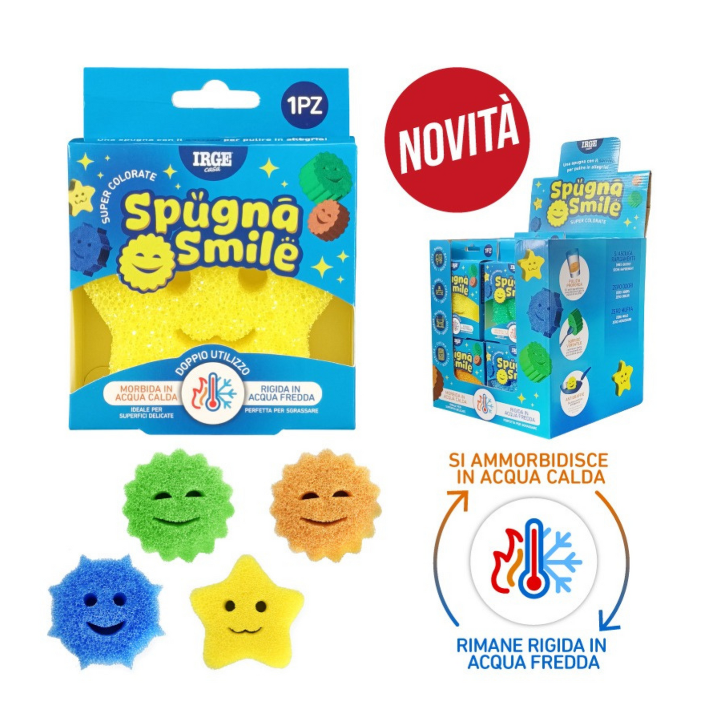 Spugna Smile Doppio Utilizzo - Irge
