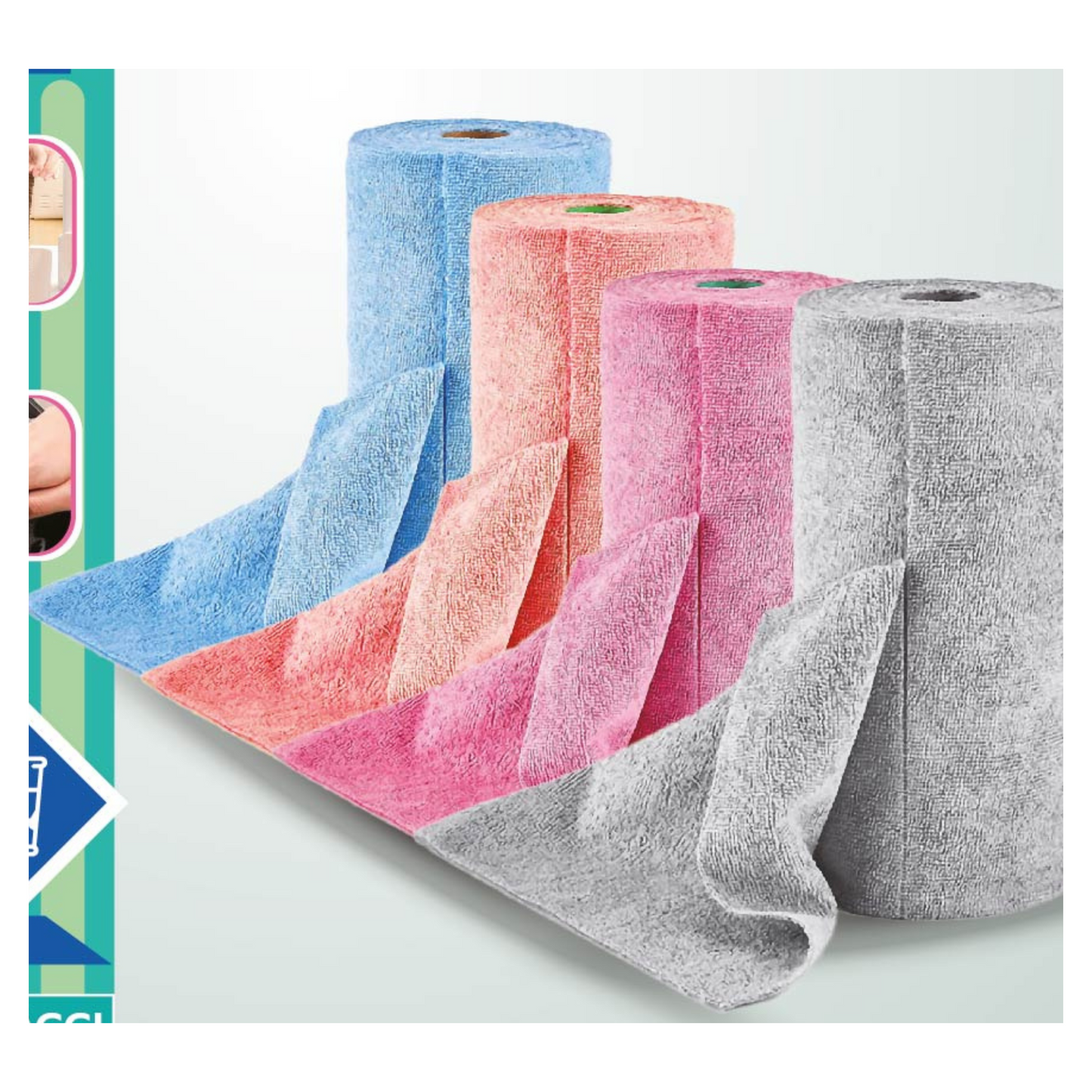 Rotolo Panni Microfibra - Fatigati - 30pz