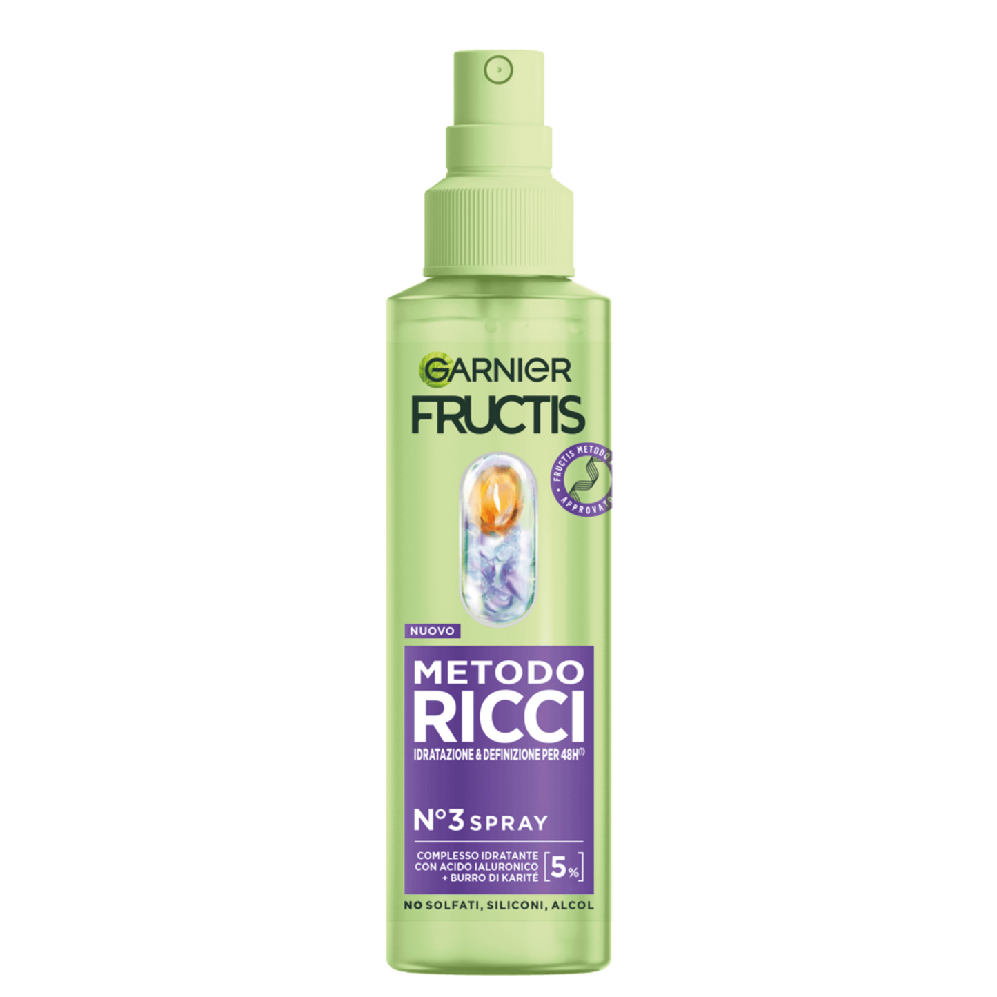 Spray Capelli Idratante - Garnier Fructis - Metodo Ricci - 150ml