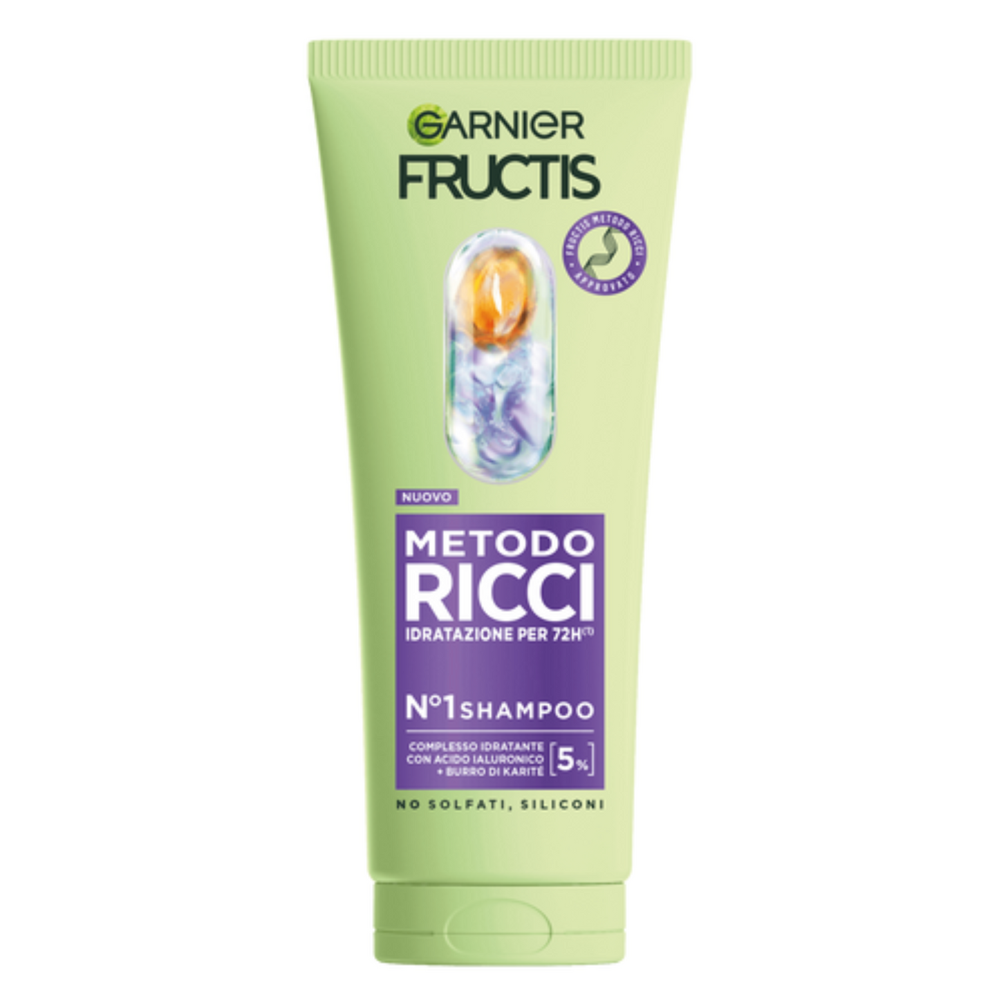 Shampoo Capelli - Garnier Fructis - Lisci/Ricci - 200ml