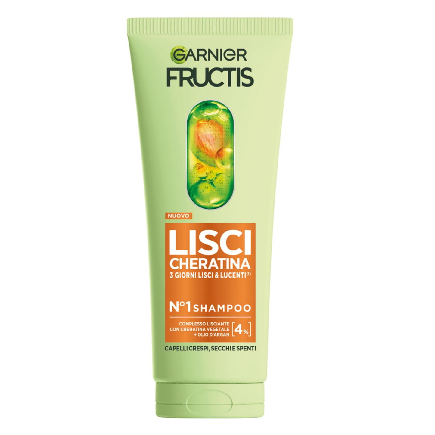 Shampoo Capelli - Garnier Fructis - Lisci/Ricci - 200ml