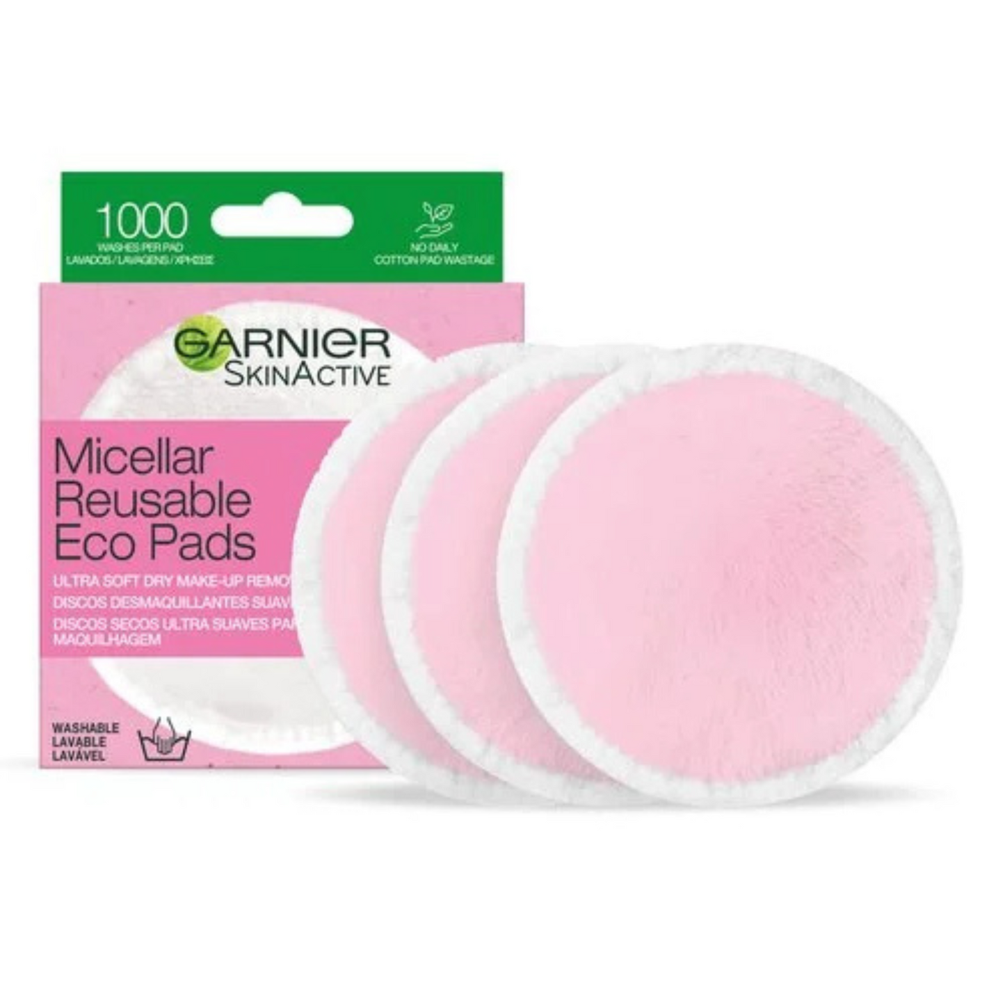 Eco Pads Riutilizzabili - Garnier SkinActive - 3pz