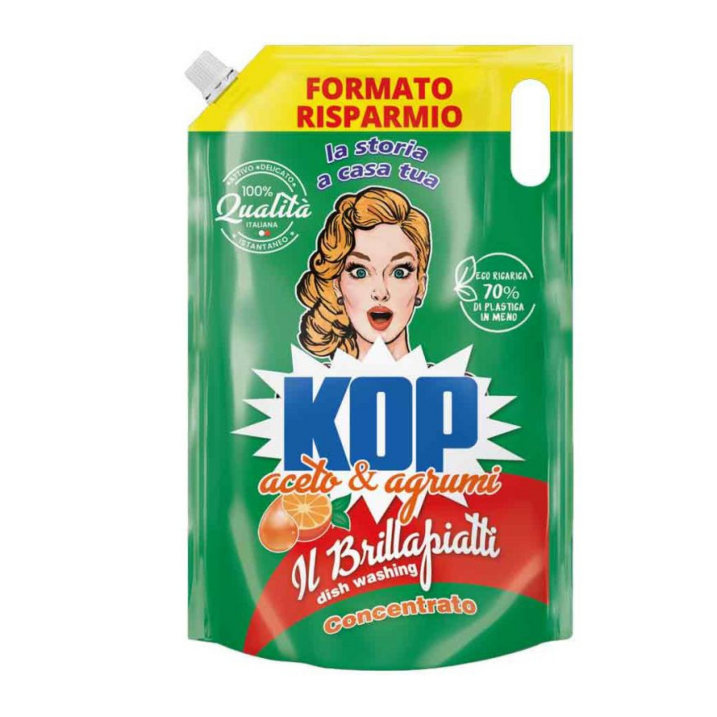 Detergente Piatti Ecoricarica - Kop - 1,7LT - Varie Fragranze