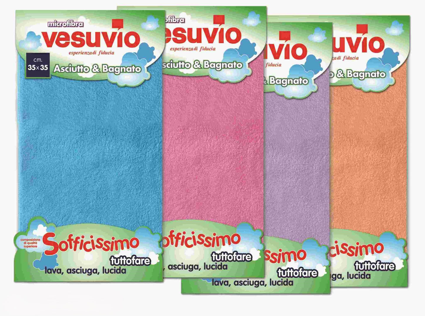 Panno Microfibra Multiuso - Vesuvio Sofficissimo - 35x35