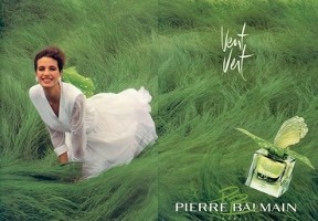 Balmain Vent Vert fragrance advert