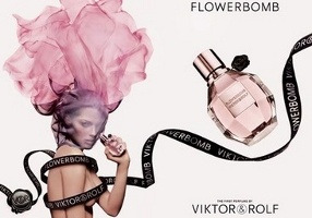 Viktor & Rolf Flowerbomb advert