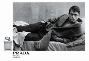 Prada Amber Pour Homme fragrance advert