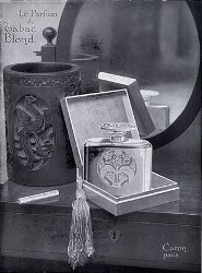 Caron Tabac Blond, vintage ad