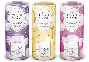 Crazylibellule and the Poppies Aux Anges, Amoureuse & Tout Oublier solid perfumes