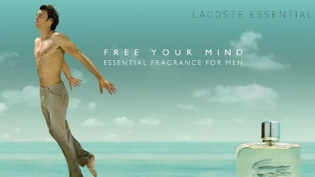 Lacoste Essential advert